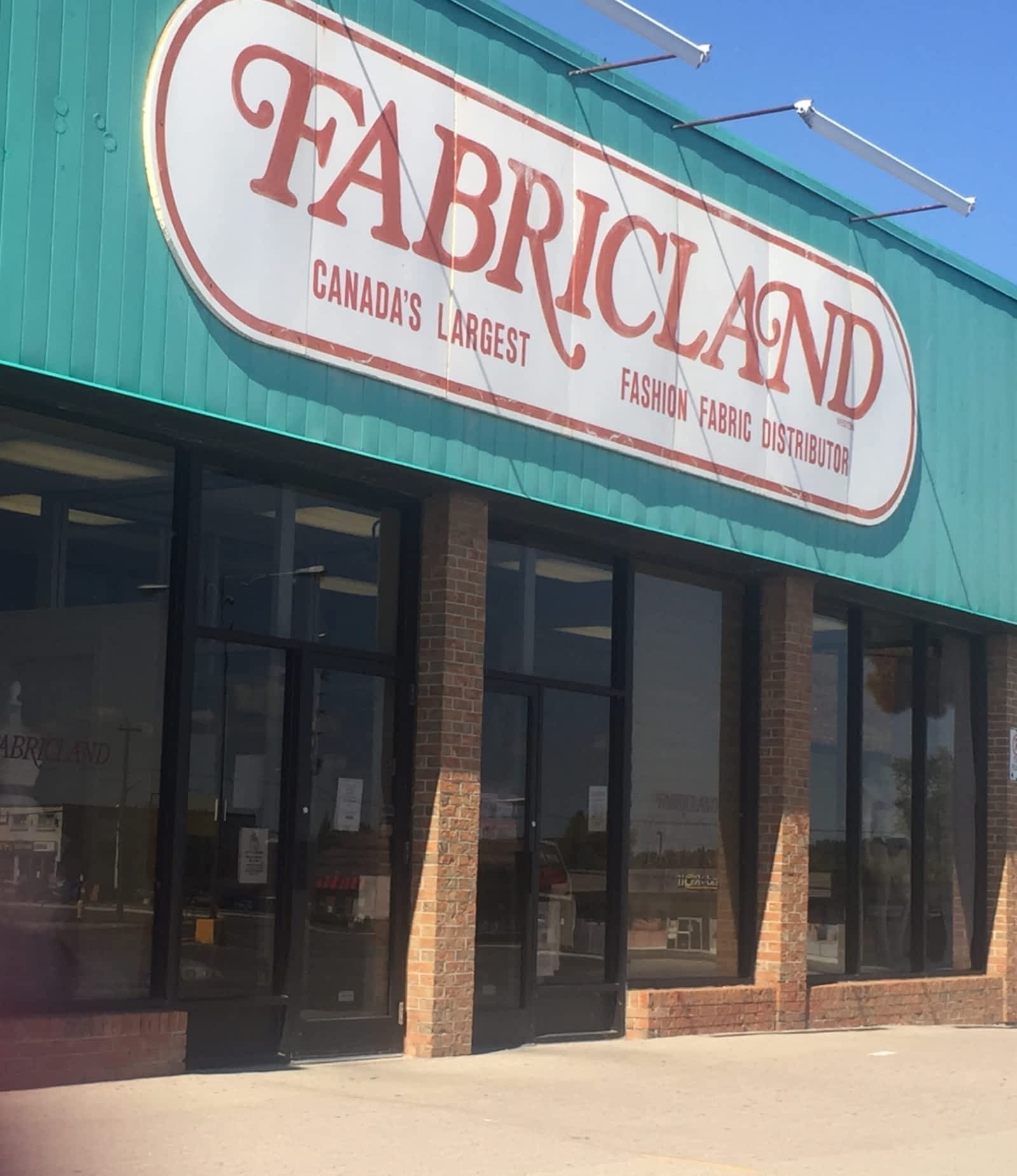 Fabricland 1801 Dundas East, Withby, ON