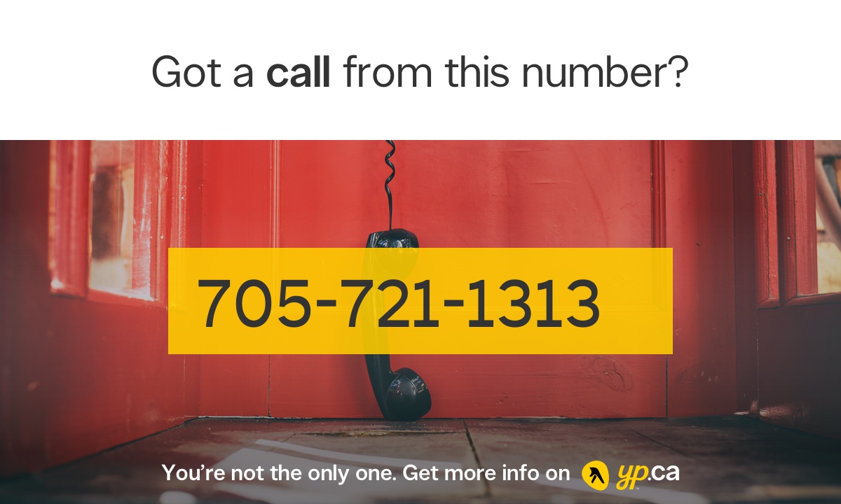 705-721-1313 | 17057211313 Who called from Barrie | YP.CA