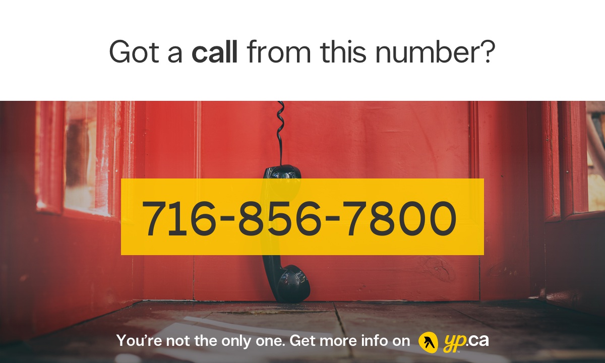 716 856 7800 17168567800 who called from buffalo yp ca