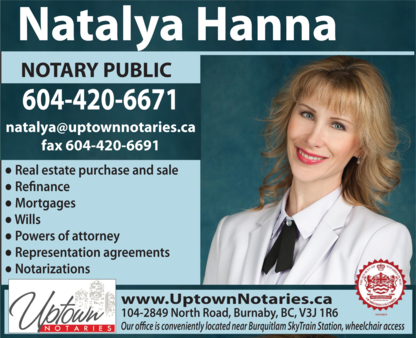 Uptown Notaries - Notaires publics