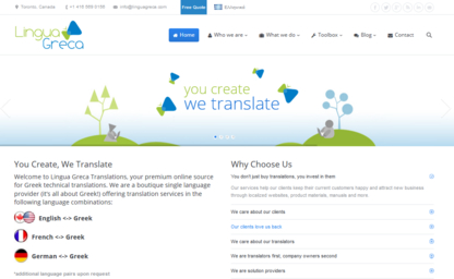 Lingua Greca Translations - Traducteurs et interprètes