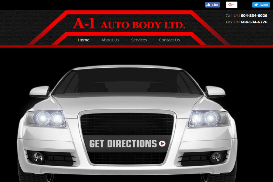 A-1 Auto Body Ltd - Réparation de carrosserie et peinture automobile