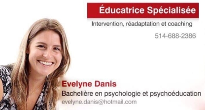 Evelyne Danis éducatrice spécialisée (Intervenan t) - Écoles d'enseignement spécialisé