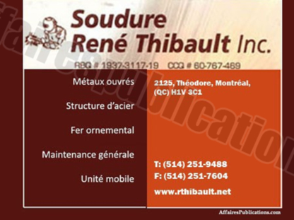 Soudure René Thibault Incsi occupé appelez - Information et soutien médicaux