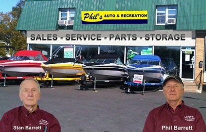 Phil's Auto & Recreation - Courtiers et vendeurs de bateaux