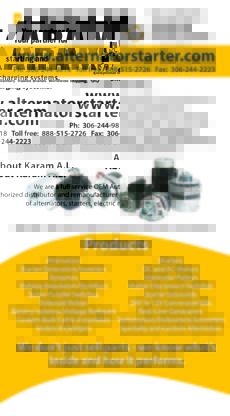Karam Auto Ltd - Alternators & Starters