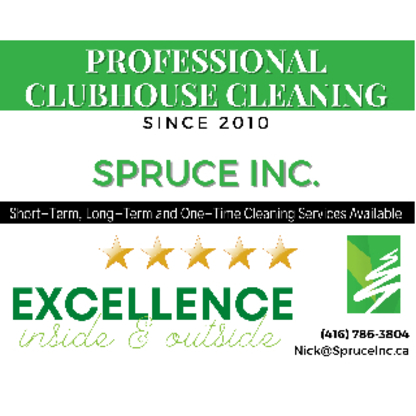 Spruce inc - Nettoyage résidentiel, commercial et industriel