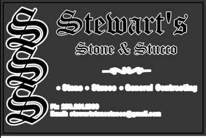 Stewart Stone Stucco - Entrepreneurs en revêtement