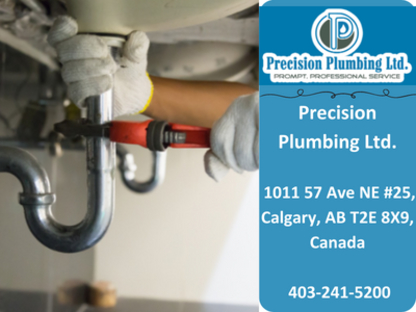 Precision Plumbing Calgary - Plumbers & Plumbing Contractors