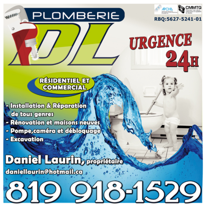 Plomberie DL - Plombiers et entrepreneurs en plomberie