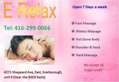 E Relax Body MassageEasy Life Spa - Registered Massage Therapists