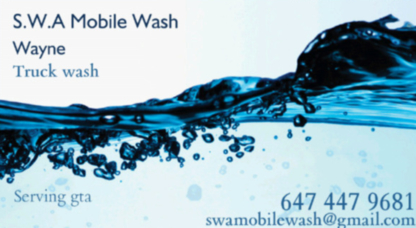 SWA Mobile Wash - Lavage et nettoyage de camion