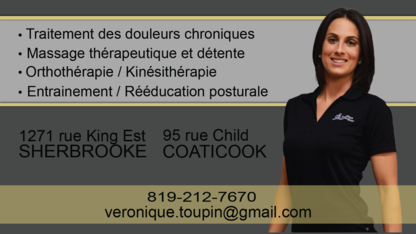 Véronique Toupin Kinésilogue Kinésithérapeute - Massothérapeutes