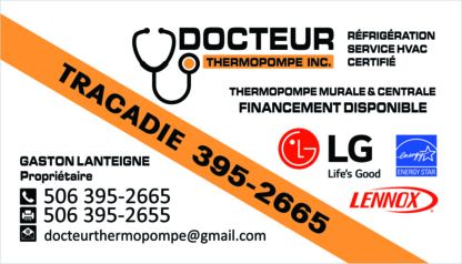Docteur Thermopompe Inc - Heat Pump Systems