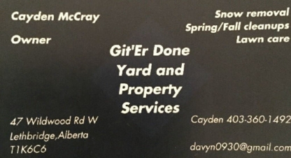 Git'Er Done Yard & Property Services - Landscape Contractors & Designers