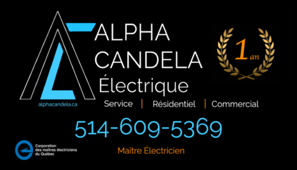 Alpha Candela Électrique Inc. - Électriciens