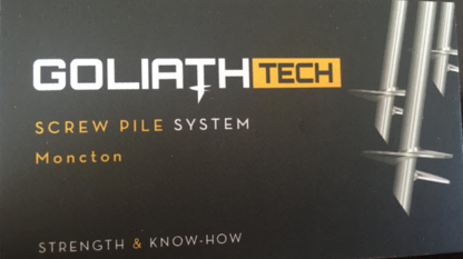 Goliath Tech Screw Pile System - Entrepreneurs en fondation