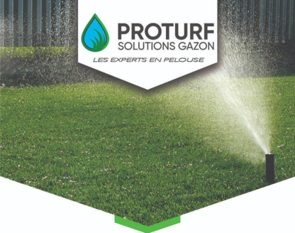 Proturf Solutions Gazon - Systèmes et matériel d'irrigation