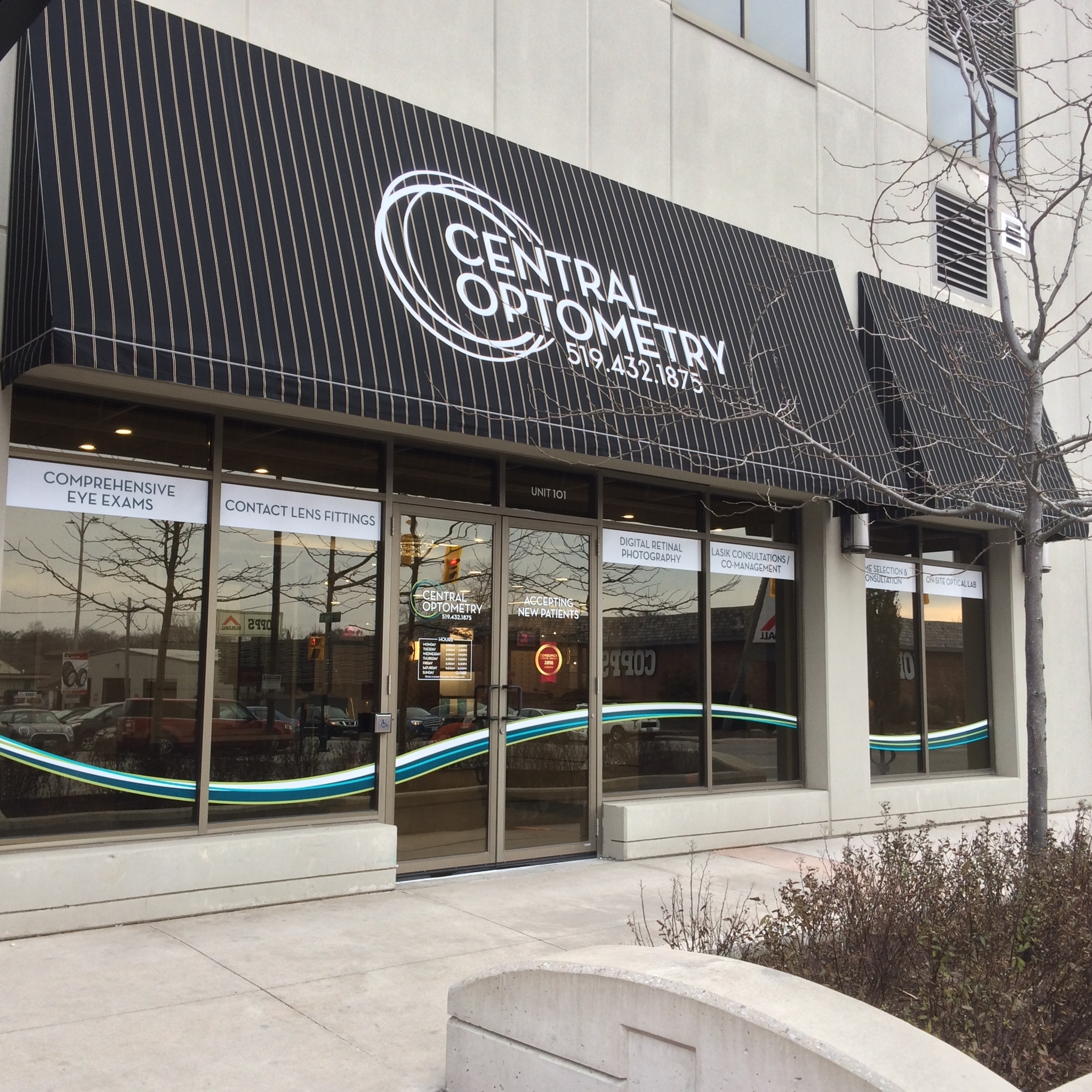 Central Optometry Opening Hours 148 York Street, London, ON