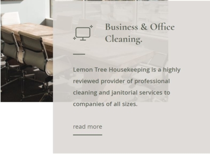 Lemon Tree Housekeeping - Nettoyage résidentiel, commercial et industriel