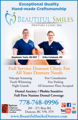 View Beautiful Smiles Denture Clinic’s Brentwood Bay profile