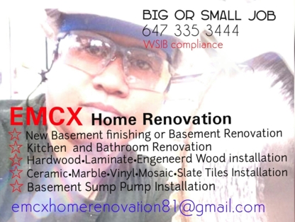 EMCX Home Rénovation - Home Improvements & Renovations