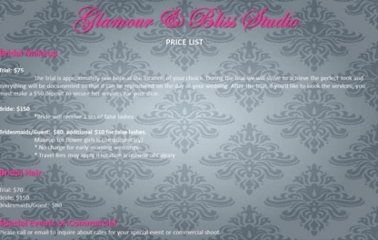 Glamour and Bliss Studio - Maquilleurs et conseillers en maquillage