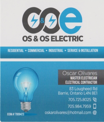 OS & OS Electric - Électriciens