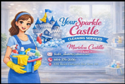 Your Sparkle Castle Cleaning Services - Nettoyage résidentiel, commercial et industriel