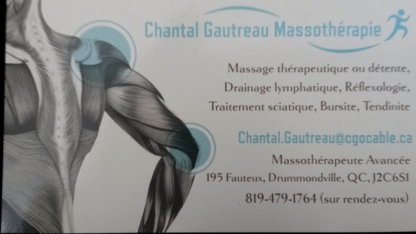 Chantal Gautreau Massothérapie - Massages et traitements alternatifs