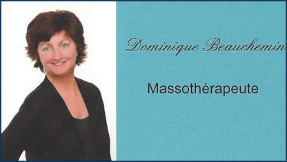 Dominique Beauchemin Massothérapeute - Massothérapeutes