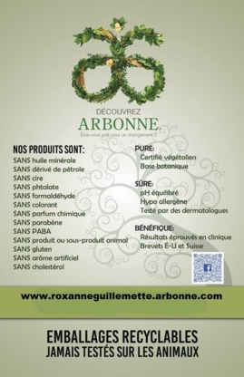 Roxanne Guillemette Représentante Arbonne - Skin Care Products & Treatments