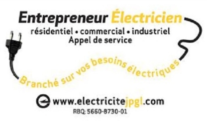 Électricité jpgl inc. - Electricians & Electrical Contractors