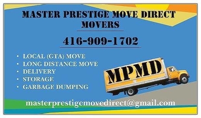 Master Prestige Move Direct Movers (MPMD) - Trucking