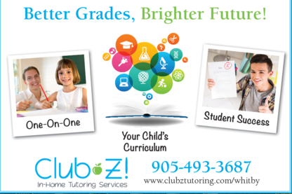 Club Z! Tutoring of Whitby Brooklin Ajax - Tutoring