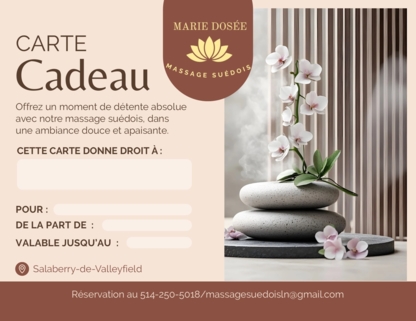 Marie Dosee Massage Suédois - Massage Therapists