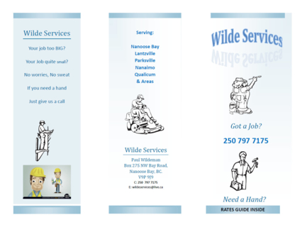 Wilde Services - Réparation et entretien de maison