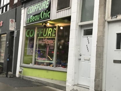 Coiffure Le Beau Chic Inc - Salons de coiffure et de beauté