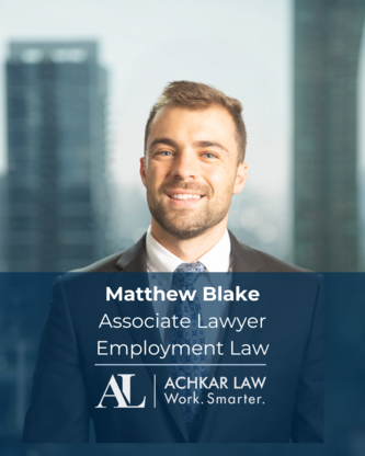 ACHKAR LAW - Employment Lawyers