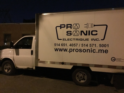 Pro-Sonic Électrique Inc - Electricians & Electrical Contractors