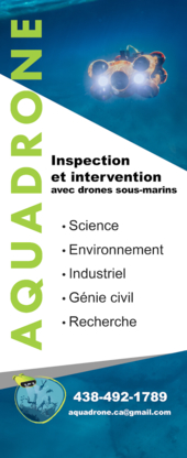 Aquadrone inc - Accessoires et matériel marin