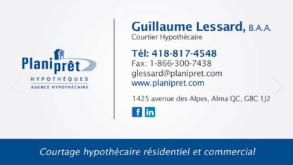 Guillaume Lessard Courtier Hypothécaire - Mortgage Brokers