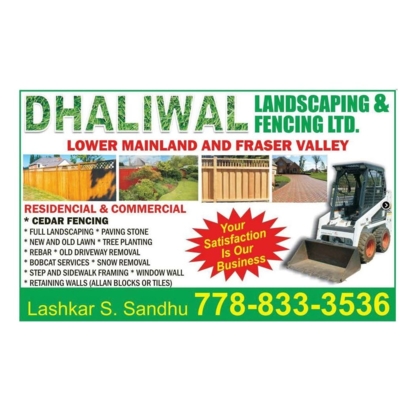 Dhaliwal Landscaping & Fencing Ltd - Paysagistes et aménagement extérieur
