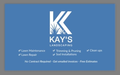 Kay's Landscaping - Paysagistes et aménagement extérieur