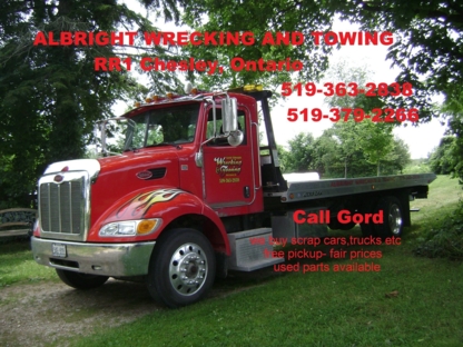 View Albright Wrecking & Towing’s Markdale profile
