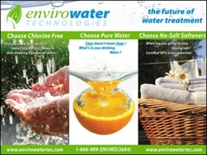 Envirowater Technologies - Water Treatment Equipment & Service