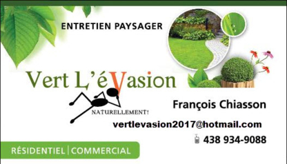 Vert l'évasion - Landscape Contractors & Designers