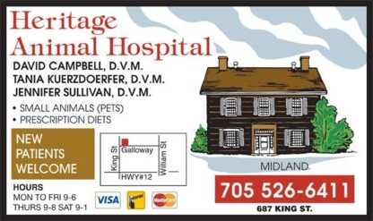 Heritage Animal Hospital - Vétérinaires