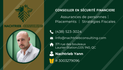Conseiller en sécurité financière Yann Nachtrieb - Insurance Brokers