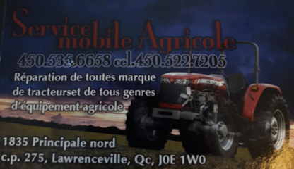 Service mobile agricole Mario Jeanson - Matériel agricole